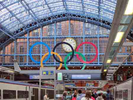 gare de Saint Pancras Londres