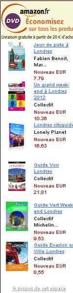 guides touristiques et cartes de Londres