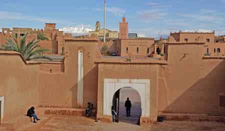 Ouarzazate, Kasbah Taourirt  sud maroc