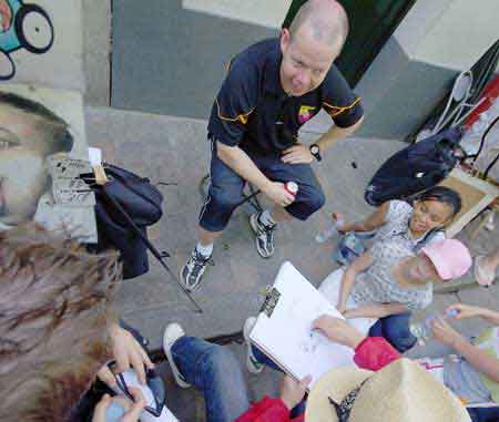 caricature Montmartre Paris
