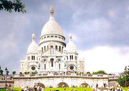 sacre coeur de Paris  Montmartre