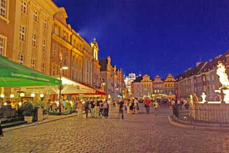 Poznan Rynek place du vieux marché