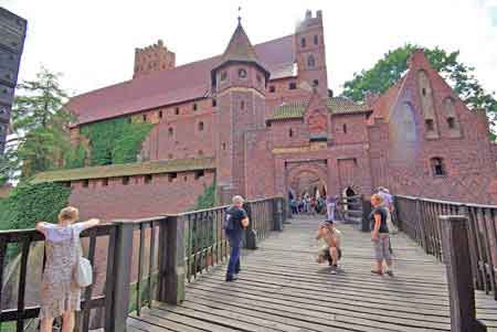 Chateau suprieur de Malbork Pologne - Marienburg 