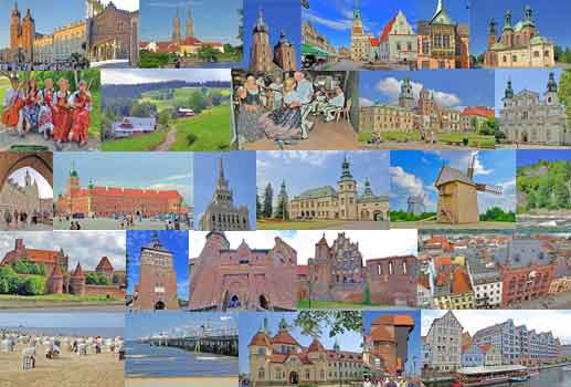 images de Pologne - carte Postale