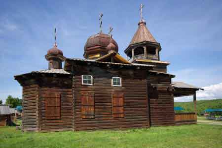 musée en plein air Taltsi ou Talzy près d'Irkoutsk - Sibérie 