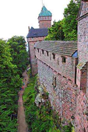 Chateau du Haut Koenigsbourg - Alsace - France