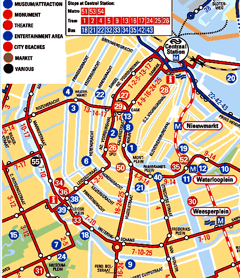carte des transports