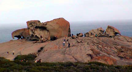 Australie kangaroo island  Remarkables rocks