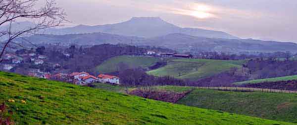paysage du pays basque