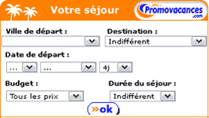s�jours avec Promovacances
