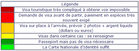 visas legende