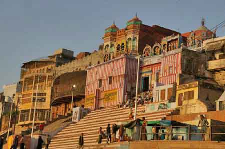 Igaths sur le gange nde Varanasi Benars