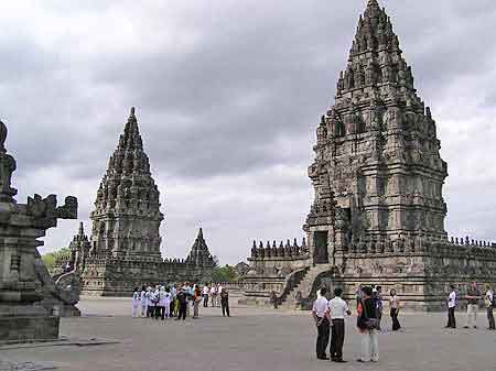 Indonesie temple indhouiste Prambanan Java 