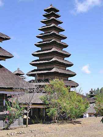 le temple de Besakih Bali Indonsie