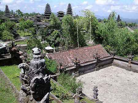 le temple de Besakih Bali Indonsie