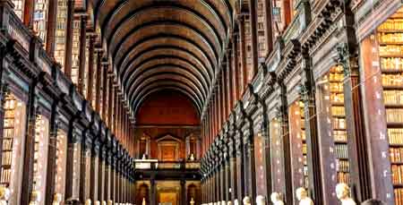 trinity college - the long room