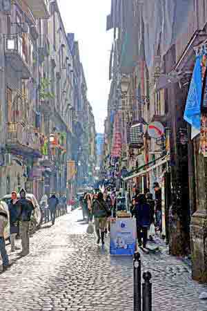 Naples via dei Tribunali