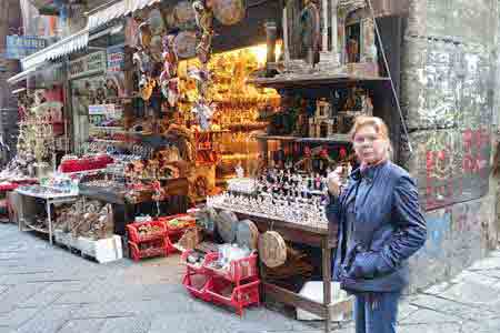 Naples Via San gregorio Armeno