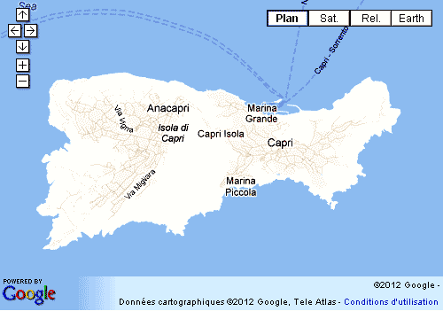 carte Capri