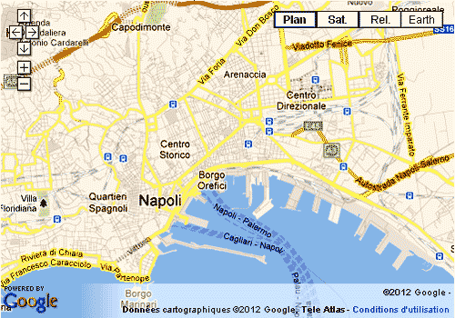 carte Naples
