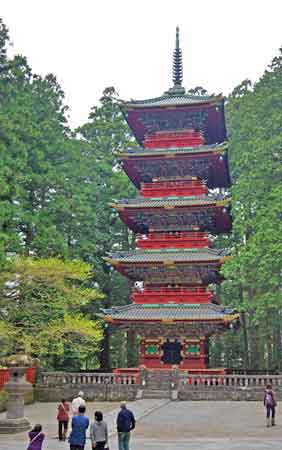 Nikko Gojunoto Gojnot  pagode à 5 étages