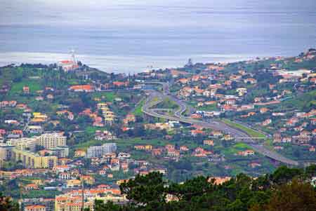 Funchal vue de Monte - Madère