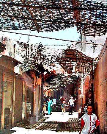 souk de Marrakech