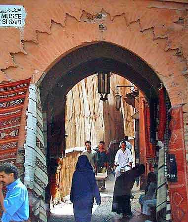 souk de Marrakech