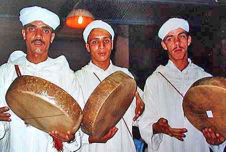 musique sur la place Jemaa el fna  Marrakech