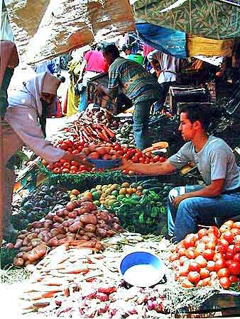 souk de Marrakech