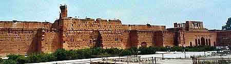 ruines du palais El Baadi  Marrakech