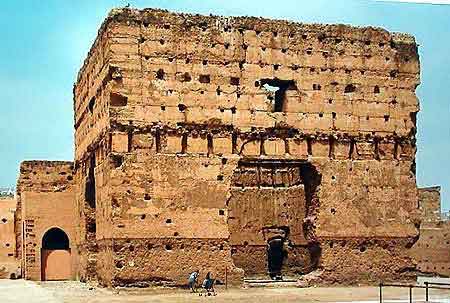 ruines du palais El Baadi  Marrakech
