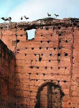 ruines du palais El Baadi  Marrakech