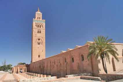 la mosque La Koutoubia  Marrakech