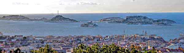 Marseille archipel des iles du Frioul