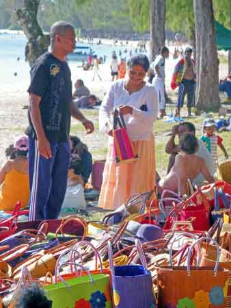 plage de Mont Choisy  l'ile Maurice