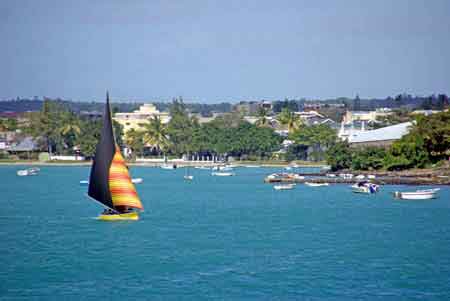 plage de Grand baie  l'le Maurice