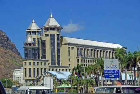 quartier du port  Port Louis Ile Maurice