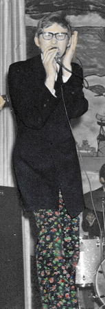 Michel 1967 avec les Bloody Bones - bal de la Marine - Belfort