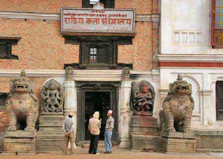 Durbar Square Bhaktapur valle de Katmandou Npal