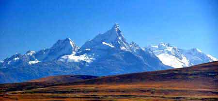 Pérou Parc national Huascaran lac Querococha