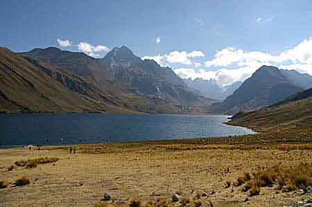 Pérou Parc national Huascaran lac Querococha