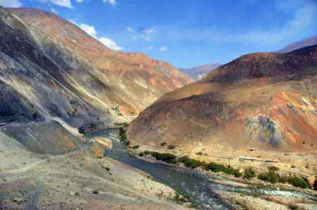 Pérou  Canyon del Pato Cordillère blanche  