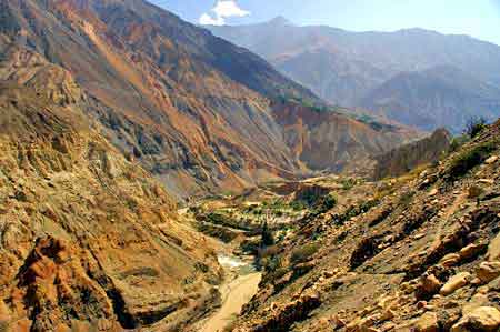 Pérou  Canyon del Pato Cordillère blanche  