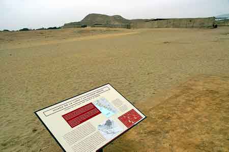 Pérou Temples de la lune et du soleil culture Moche