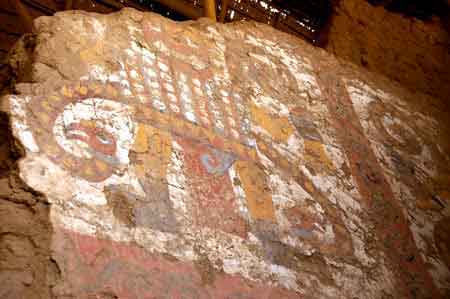 Pérou Temples de la lune et du soleil culture Moche