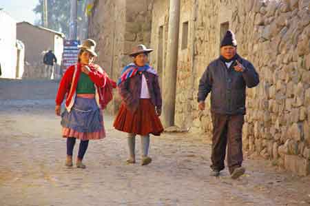 Pérou Cabanaconde personnages