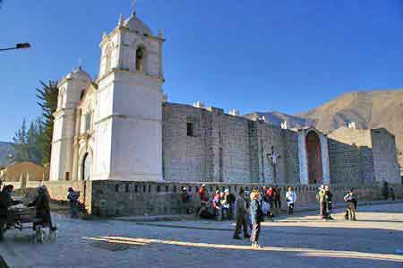 Pérou Cabanaconde eglise 