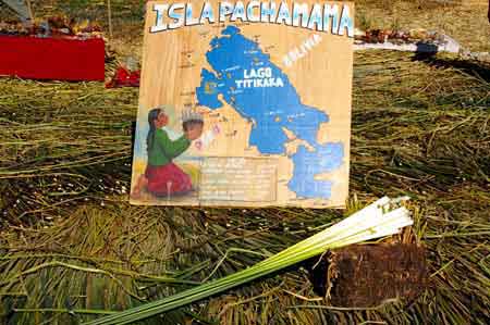 Pérou Lac Titicaca Iles flottantes Uros  