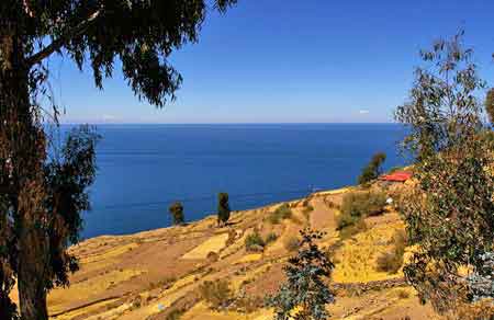 Pérou  Lac Titicaca Isla Taquile 